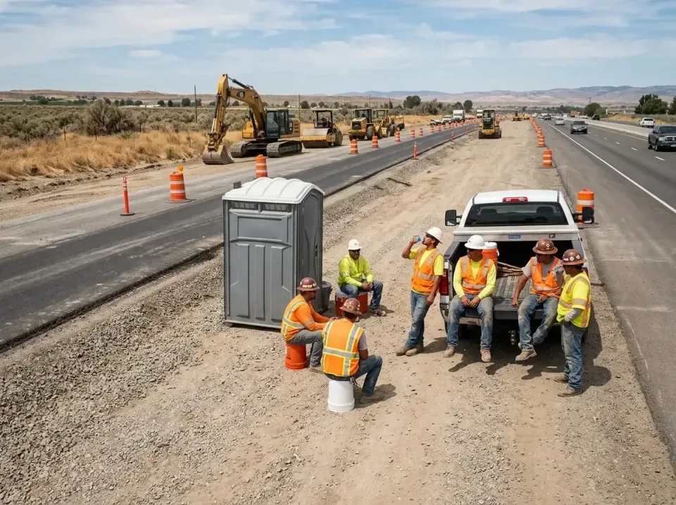 highway-road-construction-crew-007 — frequently asked questions, Porta Potty and Restroom Rentals in Mendota, CA